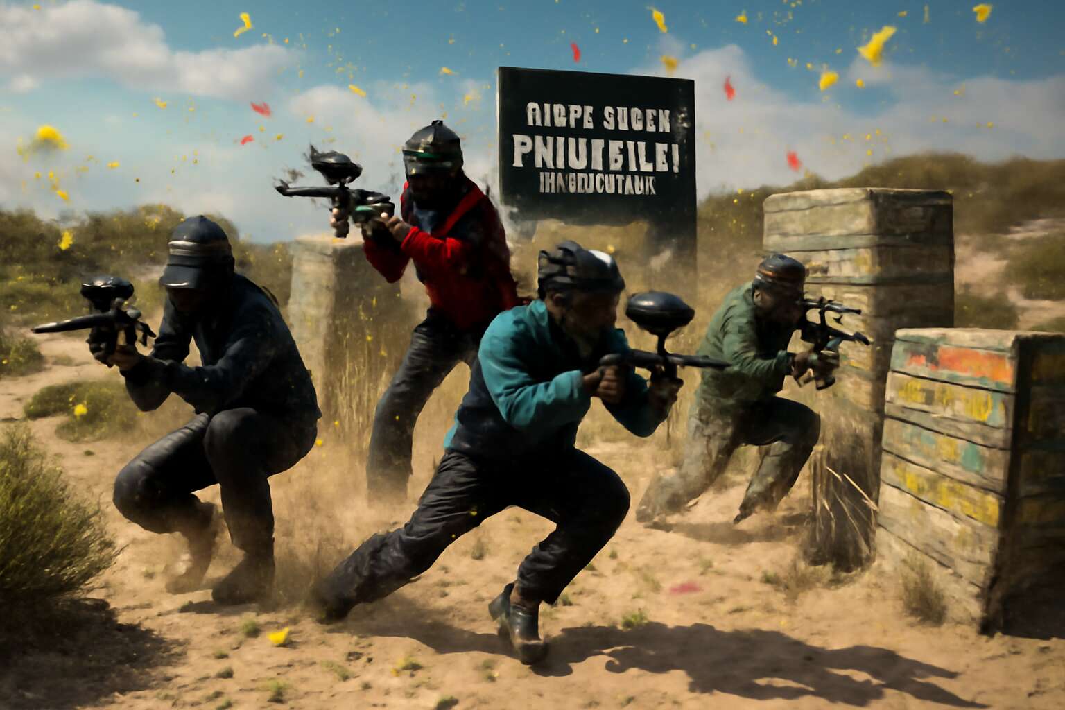 cape town paintball melkbos