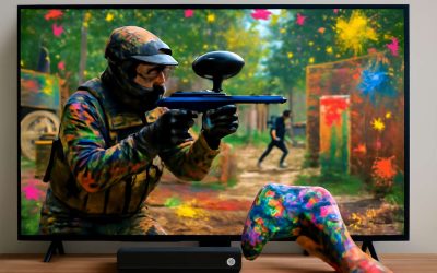 Experience adrenaline and strategy with the ultimate paintball Xbox gaming adventure
