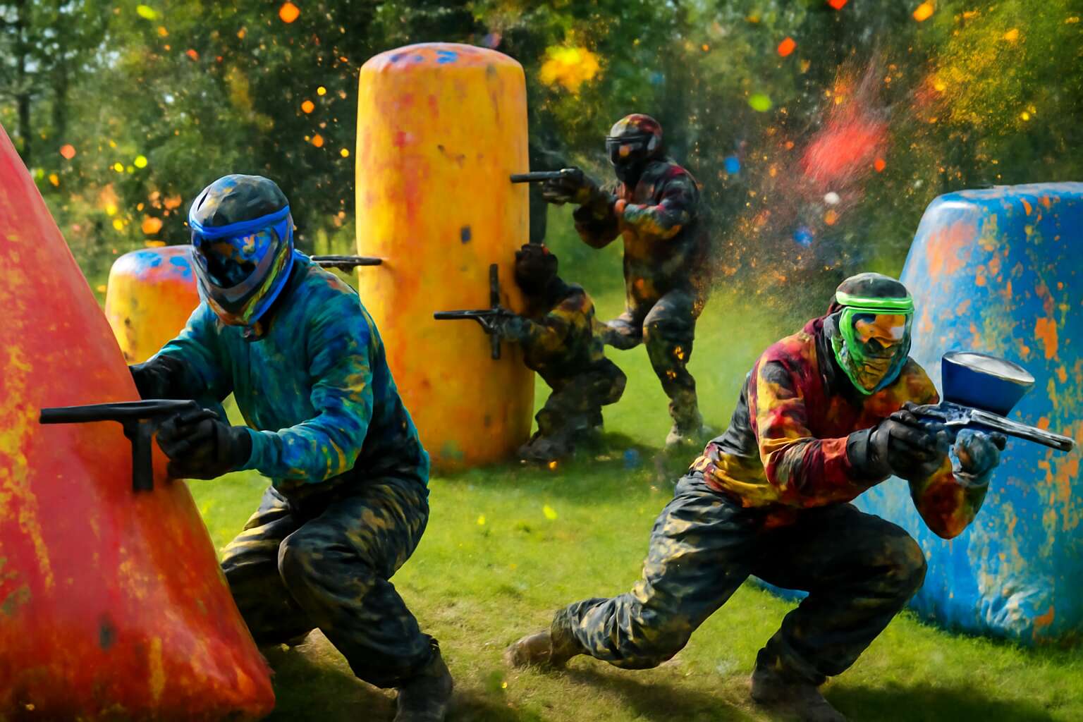paintball game