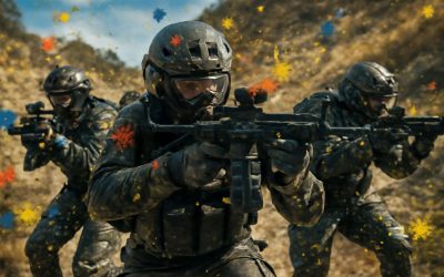 Experience the adrenaline rush of paintball with real guns for an unforgettable thrill and intense strategy.