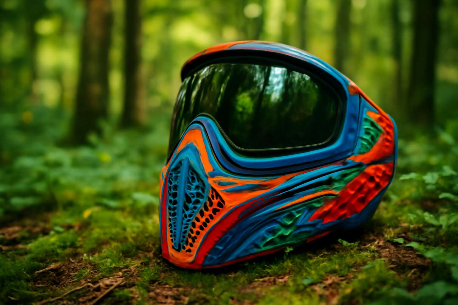 paintball head gear