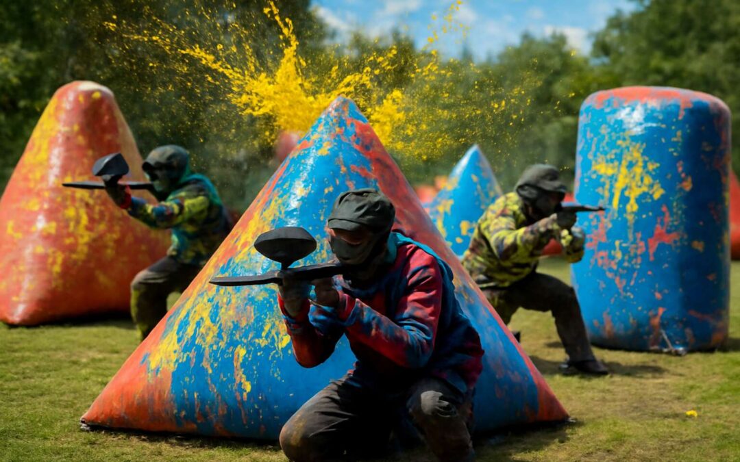 Escape into the paintball zone for heart-pounding battles and brag-worthy wins