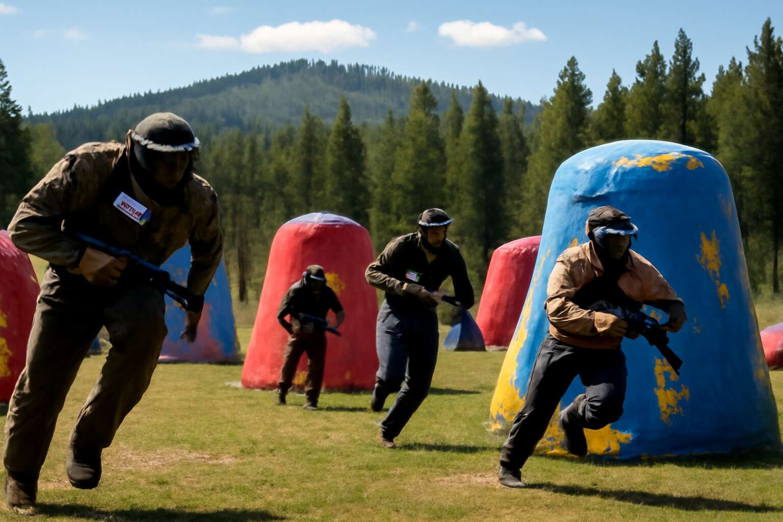 paintball bend or