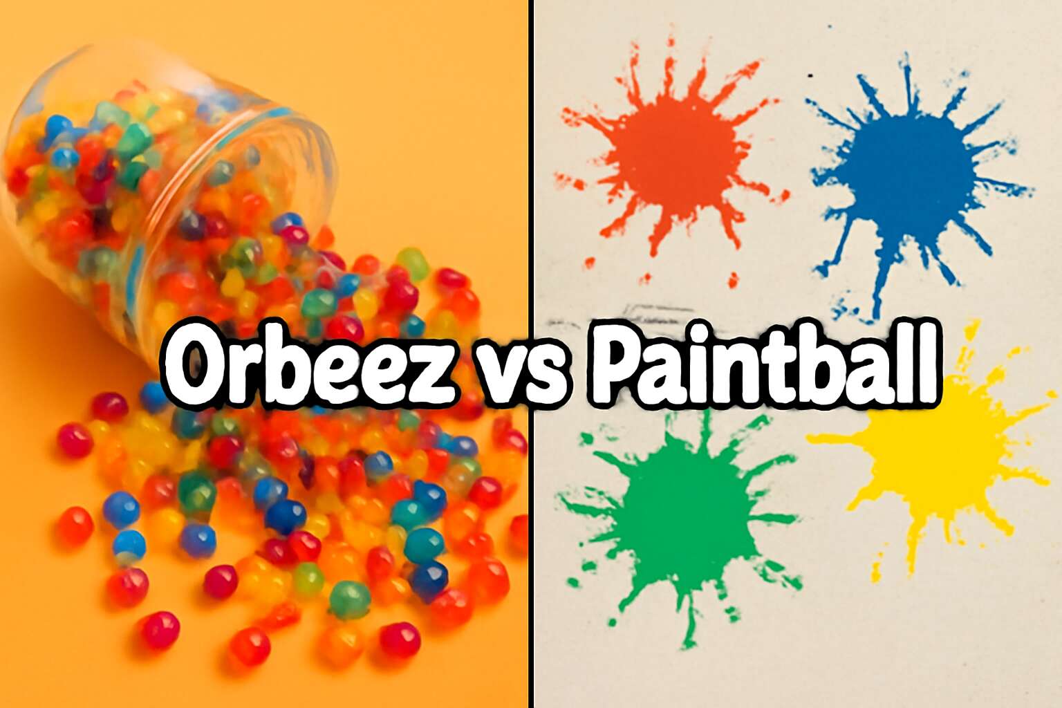 orbeez vs paintball