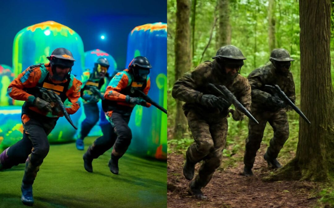 paintball vs speedball: which is the ultimate test of speed and strategy?