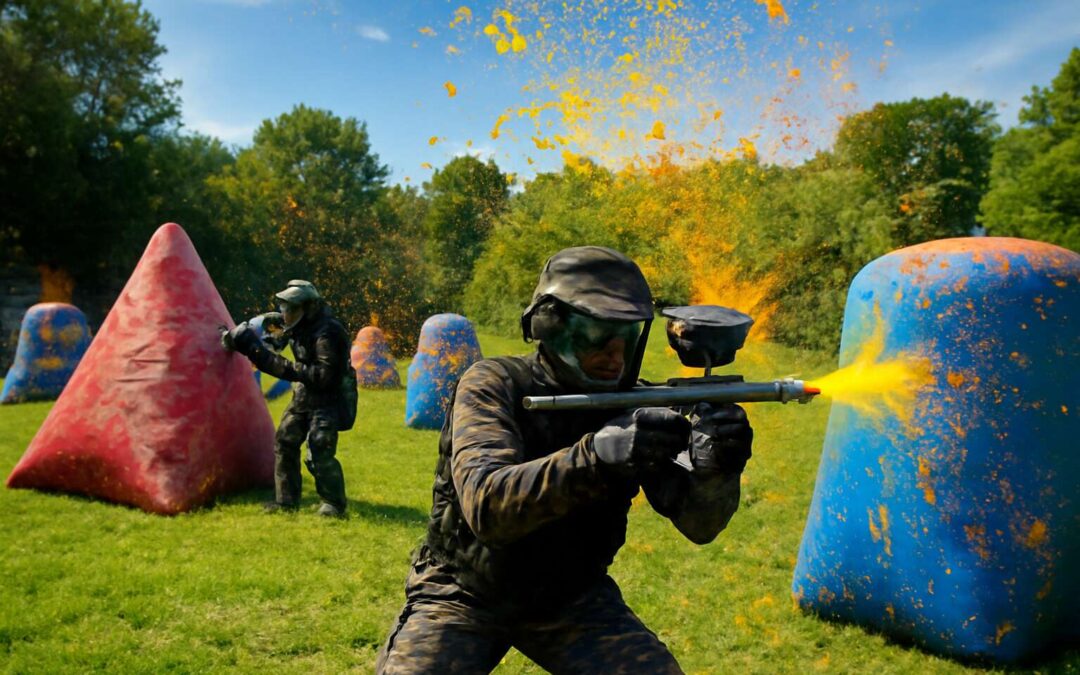 Conquer the paintball shooting range: adrenaline, accuracy, and action