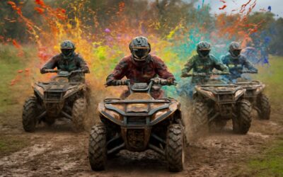 Epic adventures await with quad biking and paintball: mud, motion, mayhem.