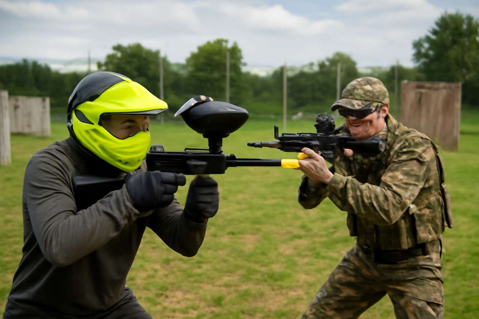 which is safer paintball or airsoft