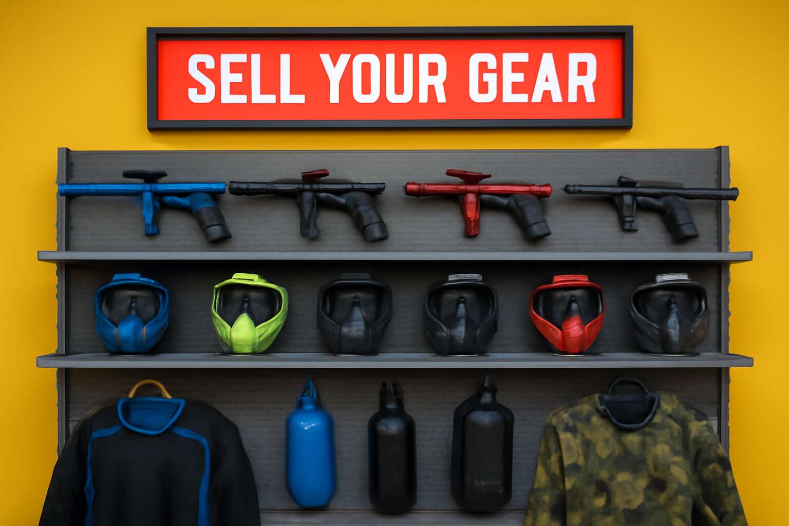 where to sell paintball gear