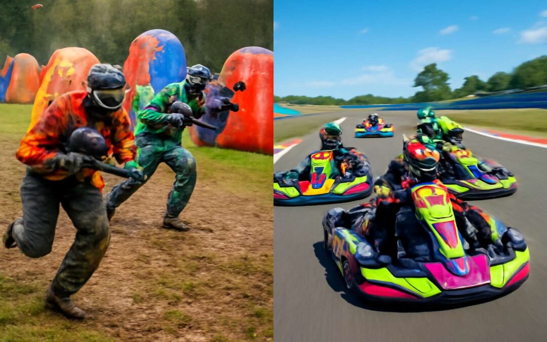 Feel the rush with paintball and go karting near me, the ultimate adrenaline day