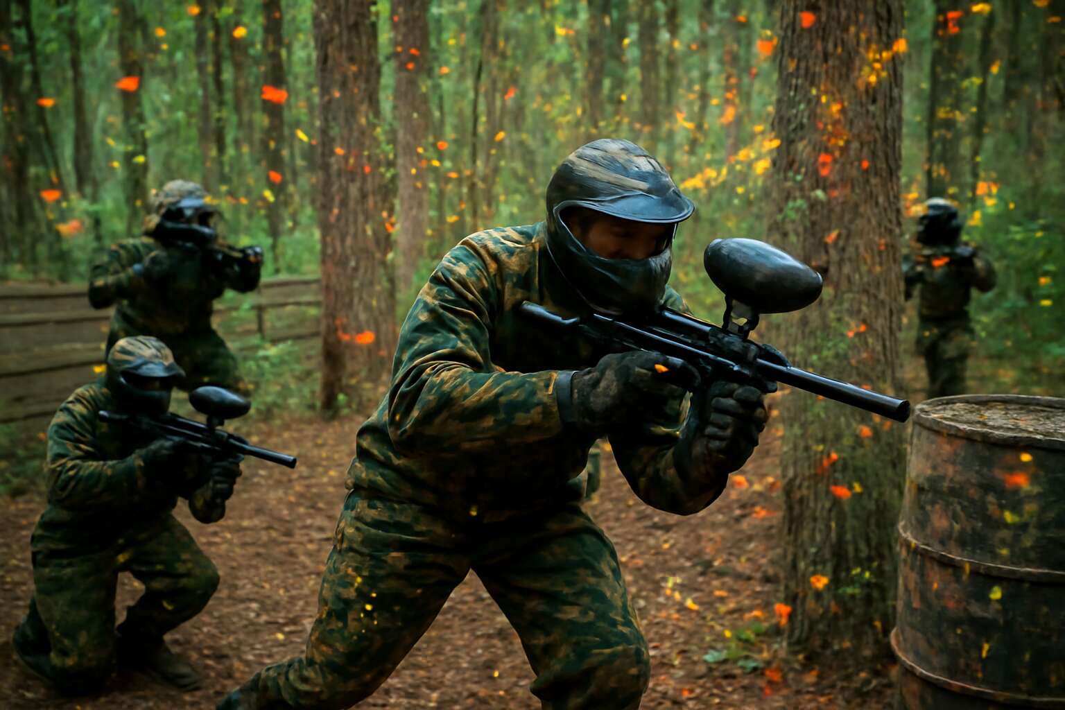 where is paintball fit