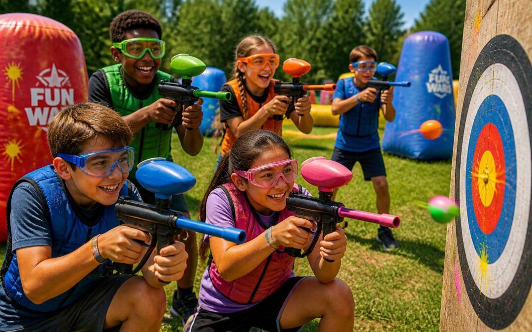 Explore paintball for kids near me, and book a session today.