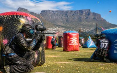 Paintball shooting in Cape Town: adrenaline packed arena battles.