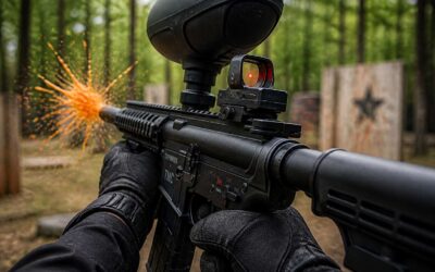 Upgrade your game with an AR paintball gun for tactical play.