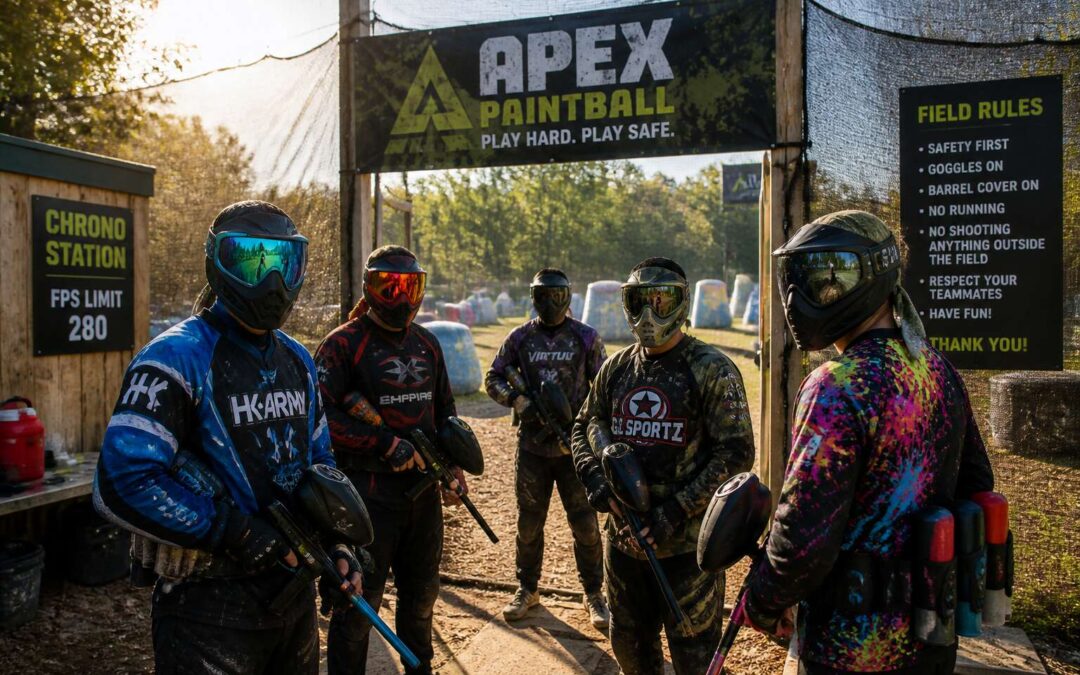 When does paintball open? Check local field hours and seasons.